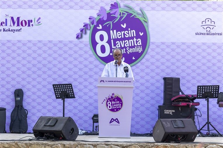Başkan Seçer İle Meral Seçer, ‘8. Lavanta Hasat Şenli̇ği̇’ne Katildi (20)