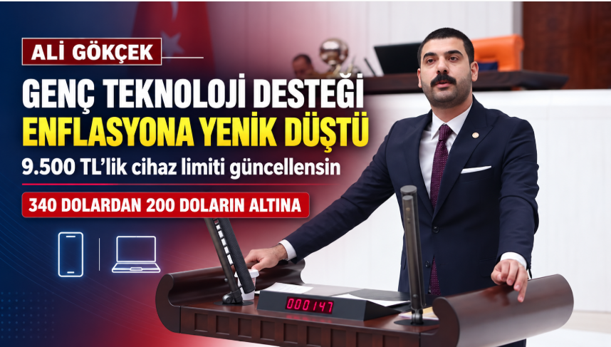 Ali Gökçek: Genç Teknoloji Desteği enflasyona yenik düştü