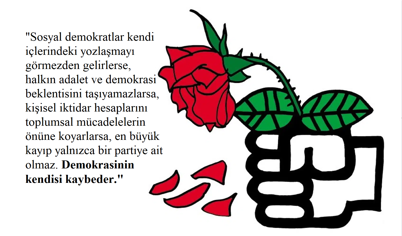 Sosyal Demokratlığın Ölçütü…