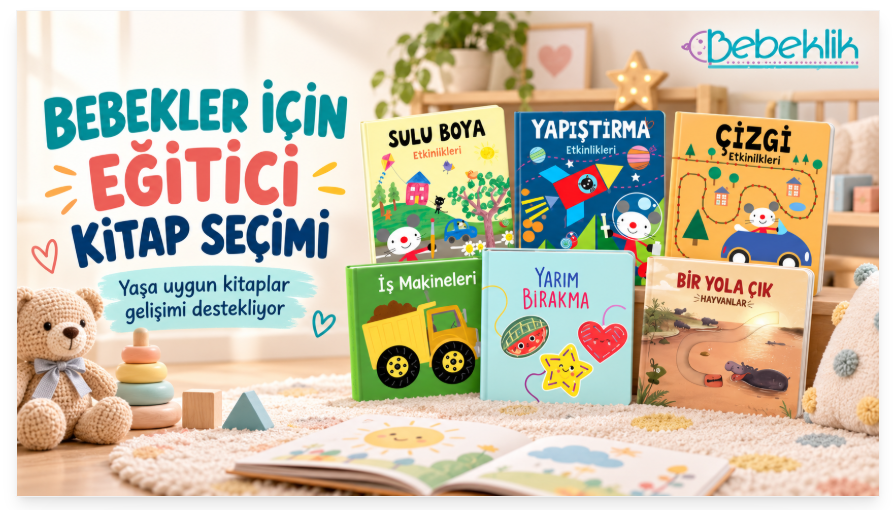 Eğitici Kitaplar: Bebeğinizin Gelişimine Katkı Sağlayan Doğru Seçim Rehberi