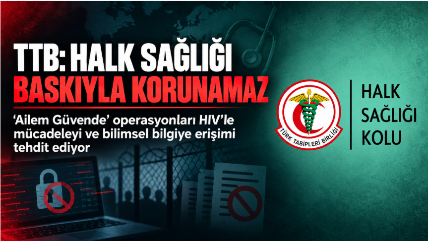 TTB’den “Ailem Güvende” Operasyonlarına Tepki: Halk Sağlığı Baskıyla Korunamaz