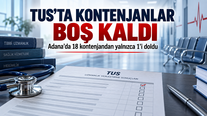 TUS’ta Uzmanlık Dalı Değişikliğine İlgi Düşük Kaldı: Kontenjanların Büyük Bölümü Boş