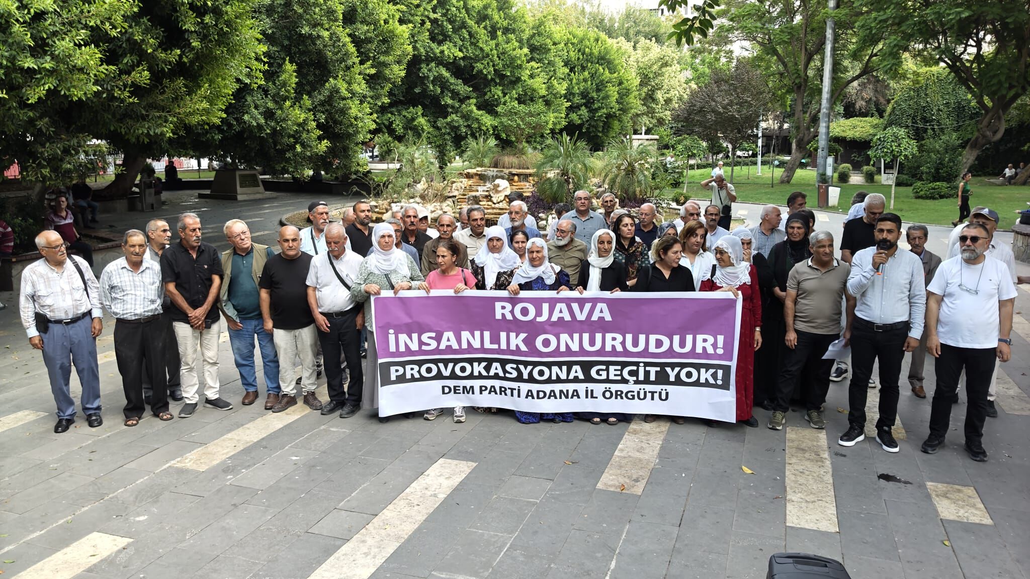 DEM Parti Adana’dan Kobanî Çağrısı: “Halka Yönelik Müdahalelere Son Verilsin”