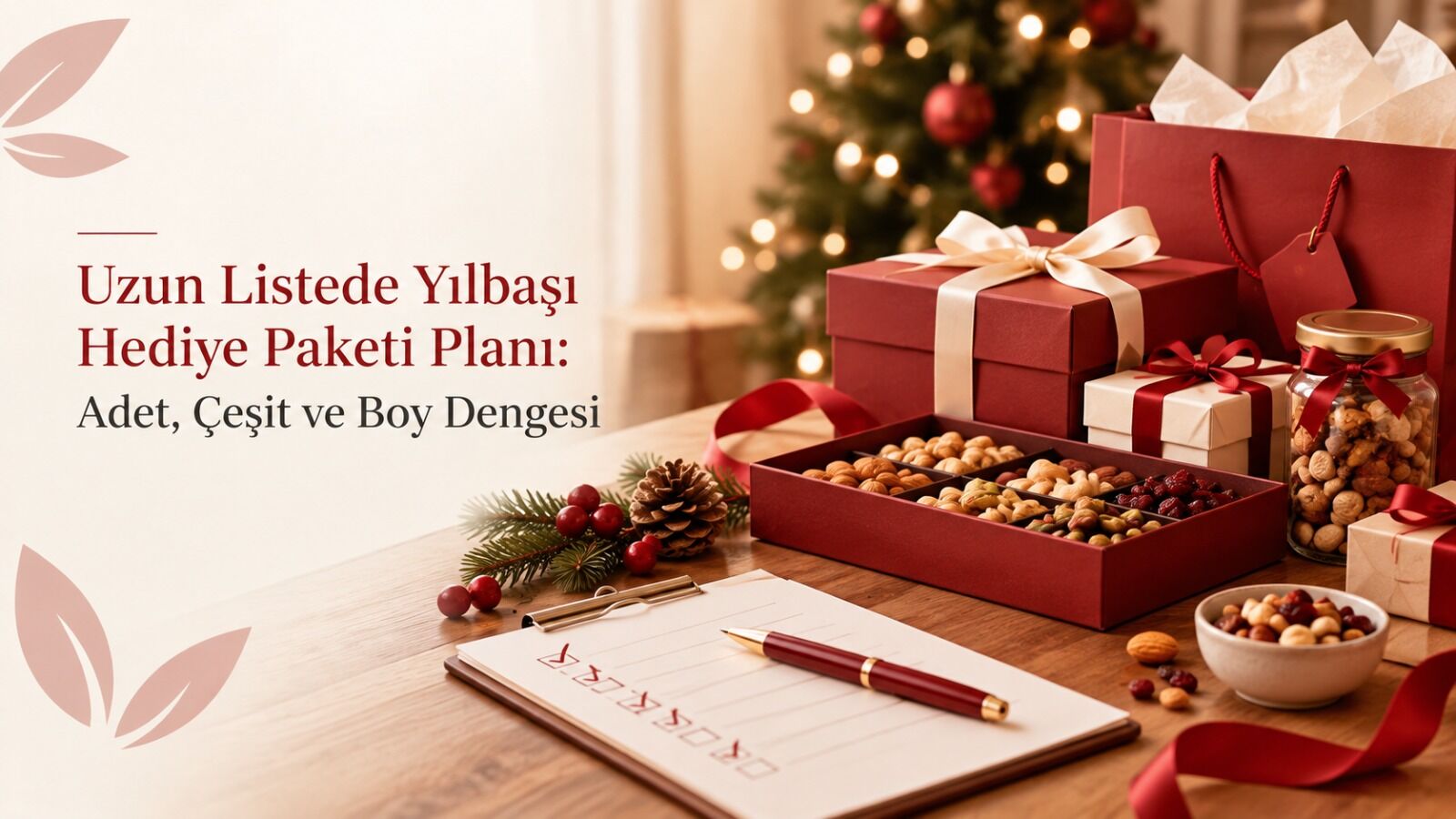 Uzun Listede Yılbaşı Hediye Paketi Planı: Adet, Çeşit ve Boy Dengesi