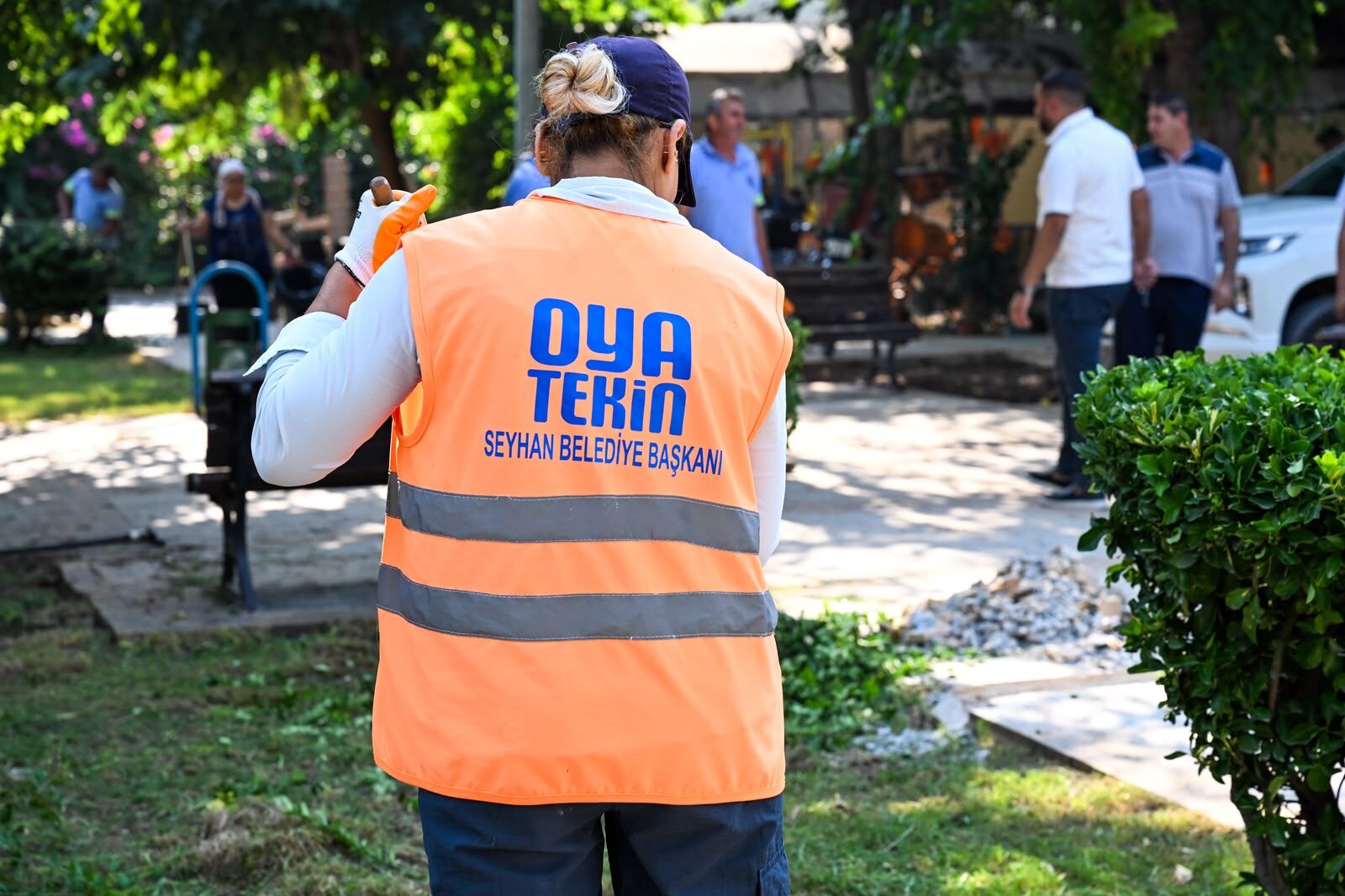 Zi̇ya Paşa Di̇nlenme Parki'nda Yeni̇leme Mesai̇si̇ Başladi 4