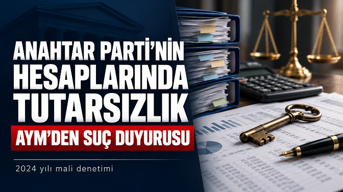 Anahtar Parti’nin hesaplarında tutarsızlık: AYM’den suç duyurusu