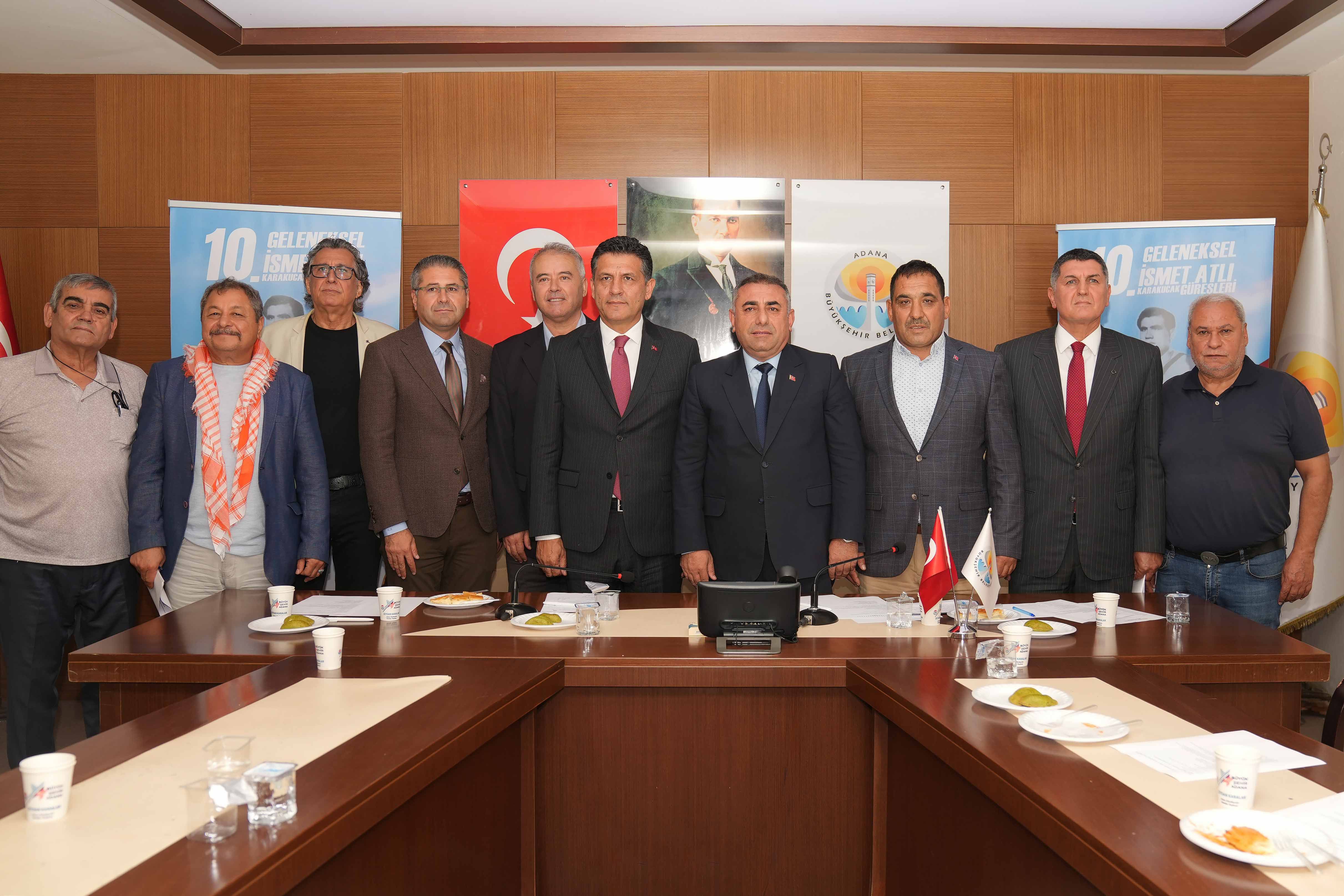 İsmet Atlı Karakucak Güreşleri’nin 10’uncusu 18 Ekim’de Kozan’da yapılacak