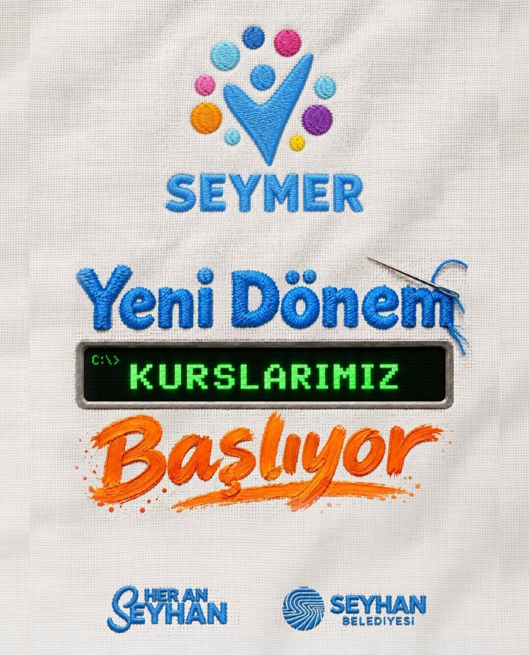 SEYHAN’DA SEYMER KURSLARINDA YENİ DÖNEM BAŞLIYOR
